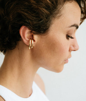 EARCUFF DOUBLE | r a c i n e s