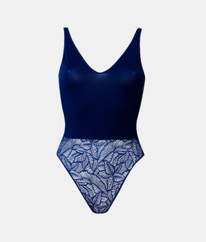 La First Bodysuit - Night Blue