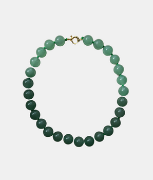 Marta Aventurine Bead Necklace