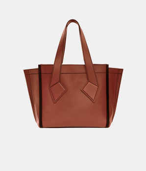 Cabas Cuir Caramel