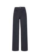 Straight organic cotton jeans