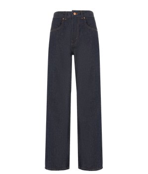 Straight organic cotton jeans