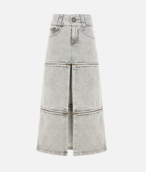Unstructured slit skirt