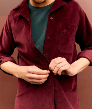 Chemise ALPHA Burgundy