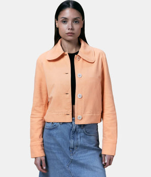 DAISY SERGE PEACH JACKET