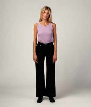 PANTALON FLARE NOIR