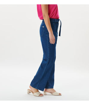 SOFIA Denim Wide Straight Jeans