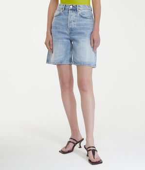 Short Shelly coton denim bio