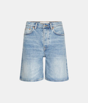 Short Shelly coton denim bio