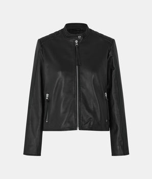 Veste de motard Shelby droite en cuir