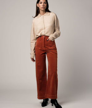 PANTALON JANE ROUILLE