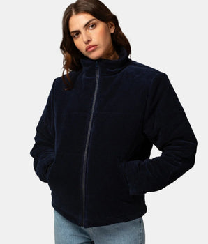 NAVY WOMEN'S PUFFER DOWN JACKET