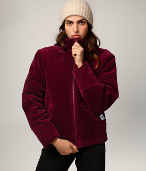 WOMEN'S PLUM PUFFER DOWN JACKET