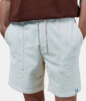 LAZY ECRU SHORTS