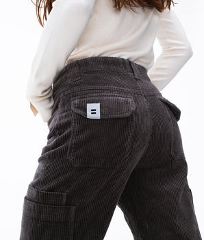 PANTALON CARGO GRIS