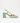 Les slingbacks FERNANDO en cuir vernis vert d'eau et cuir bleu azur, des souliers féminins, élégants et confortables