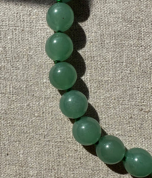 Marta Aventurine Bead Necklace