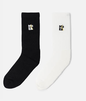 Bamboo socks x2 pairs - Banana Bundle