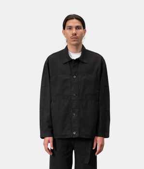 111 Workwear Jacket - Charcoal Black