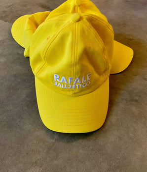 RAFALE COLLECTIVE - Casquette jaune en coton bio