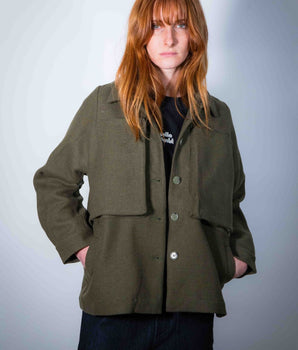 MANTEAU POKKA_Vert militaire Rafale Market