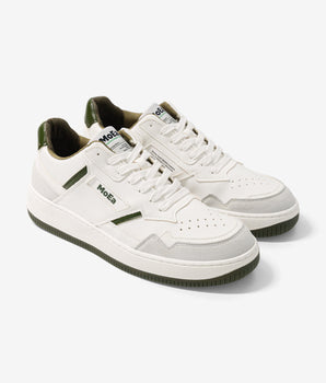 GEN1 - Cactus White & Green Suede